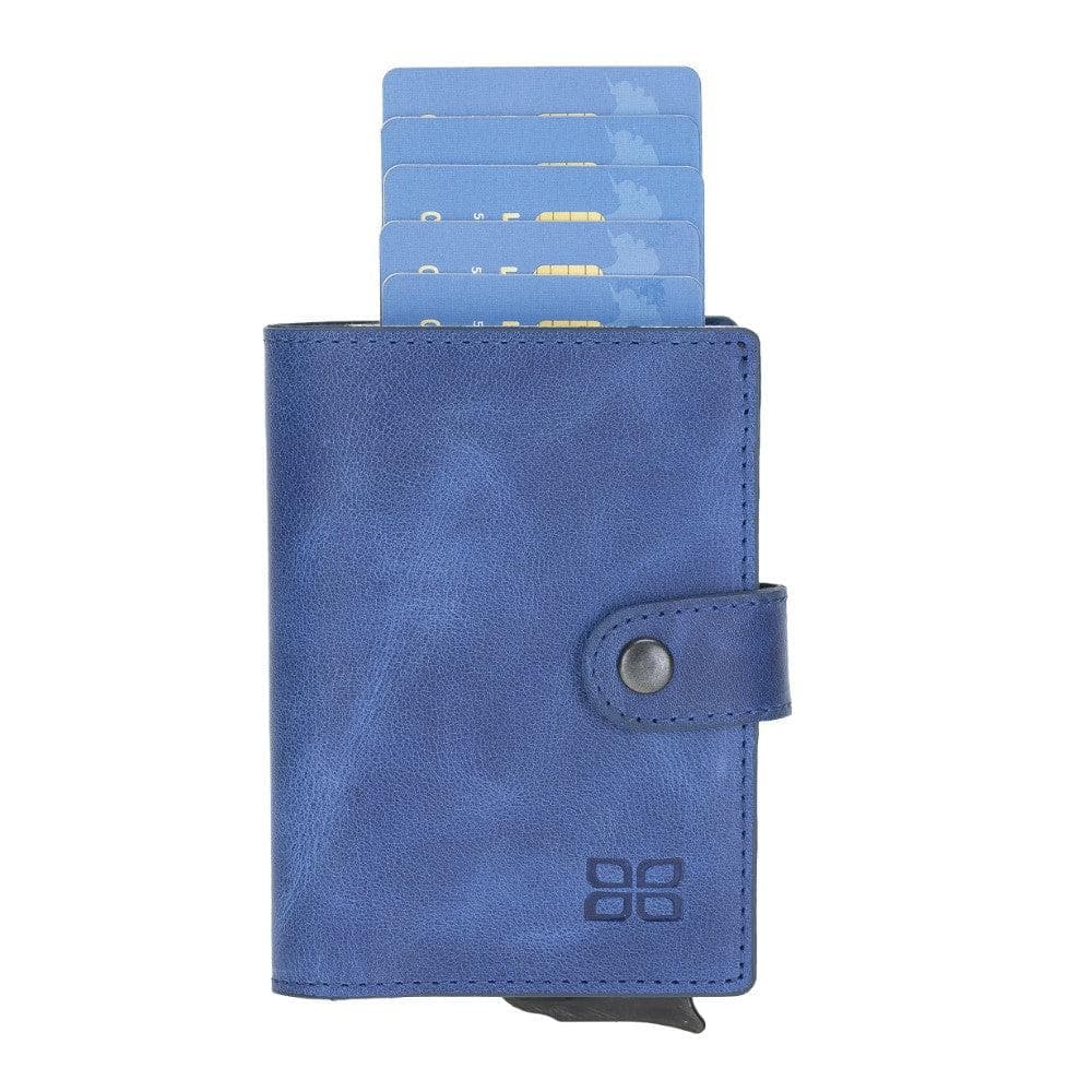 Bouletta Palermo Zip Mechanical Leather Card Holder