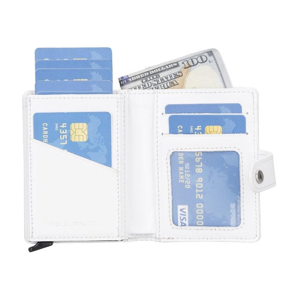 Bouletta Palermo Zip Mechanical Leather Card Holder