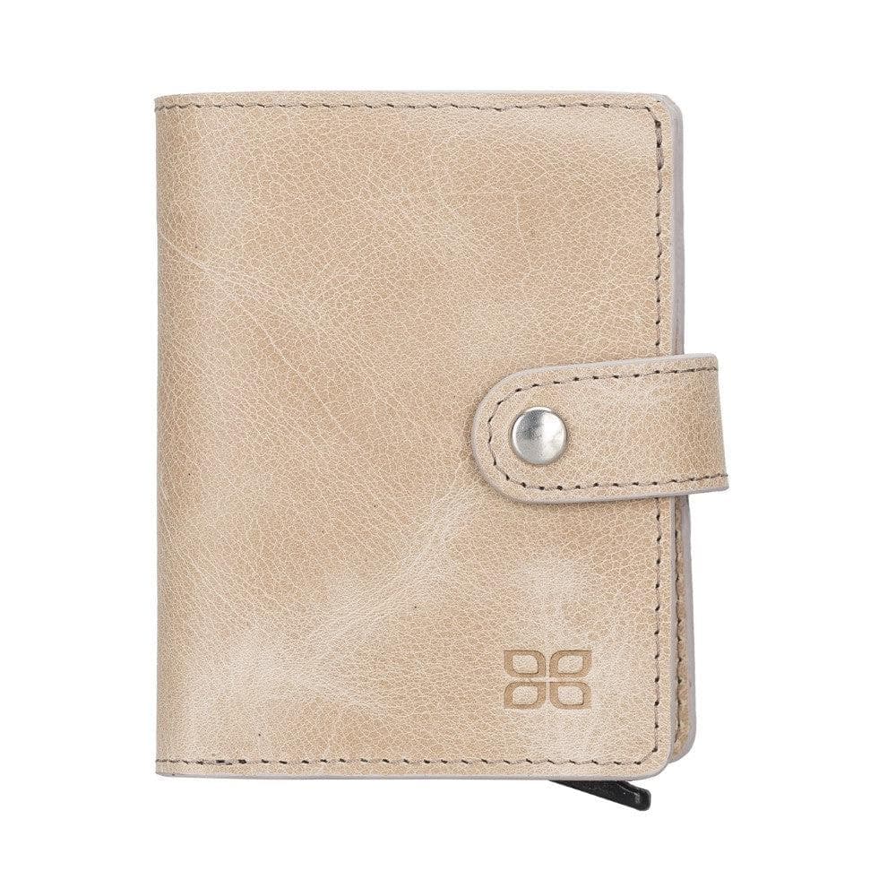 Bouletta Palermo Zip Mechanical Leather Card Holder TN9