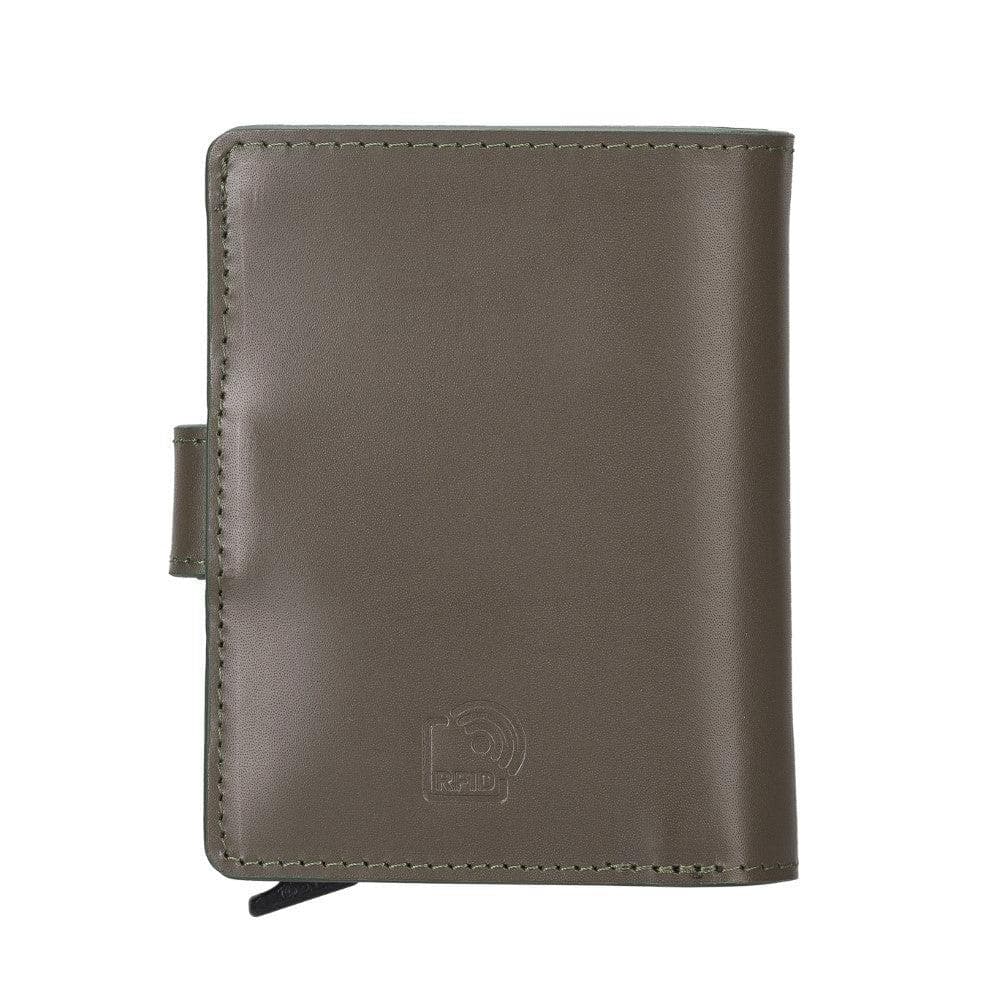 Bouletta Palermo Zip Mechanical Leather Card Holder