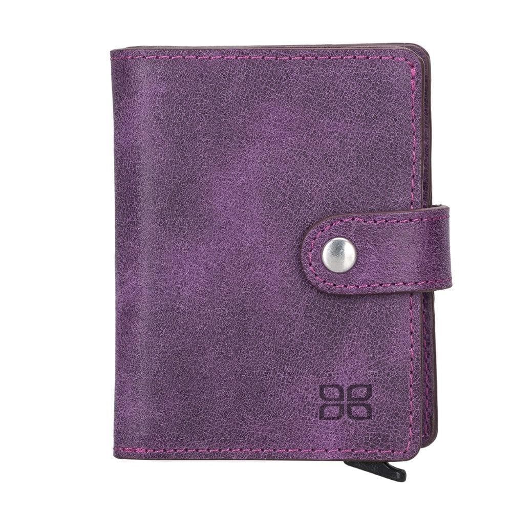 Bouletta Palermo Zip Mechanical Leather Card Holder TN15