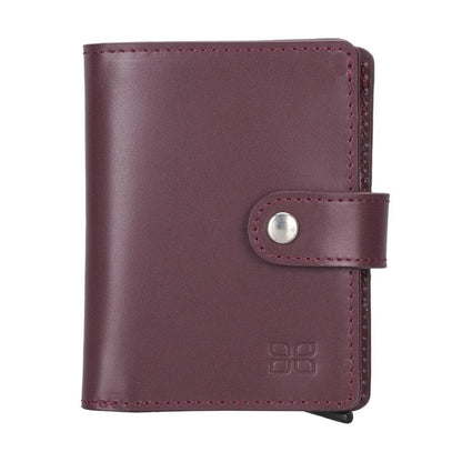 Bouletta Palermo Zip Mechanical Leather Card Holder NP3