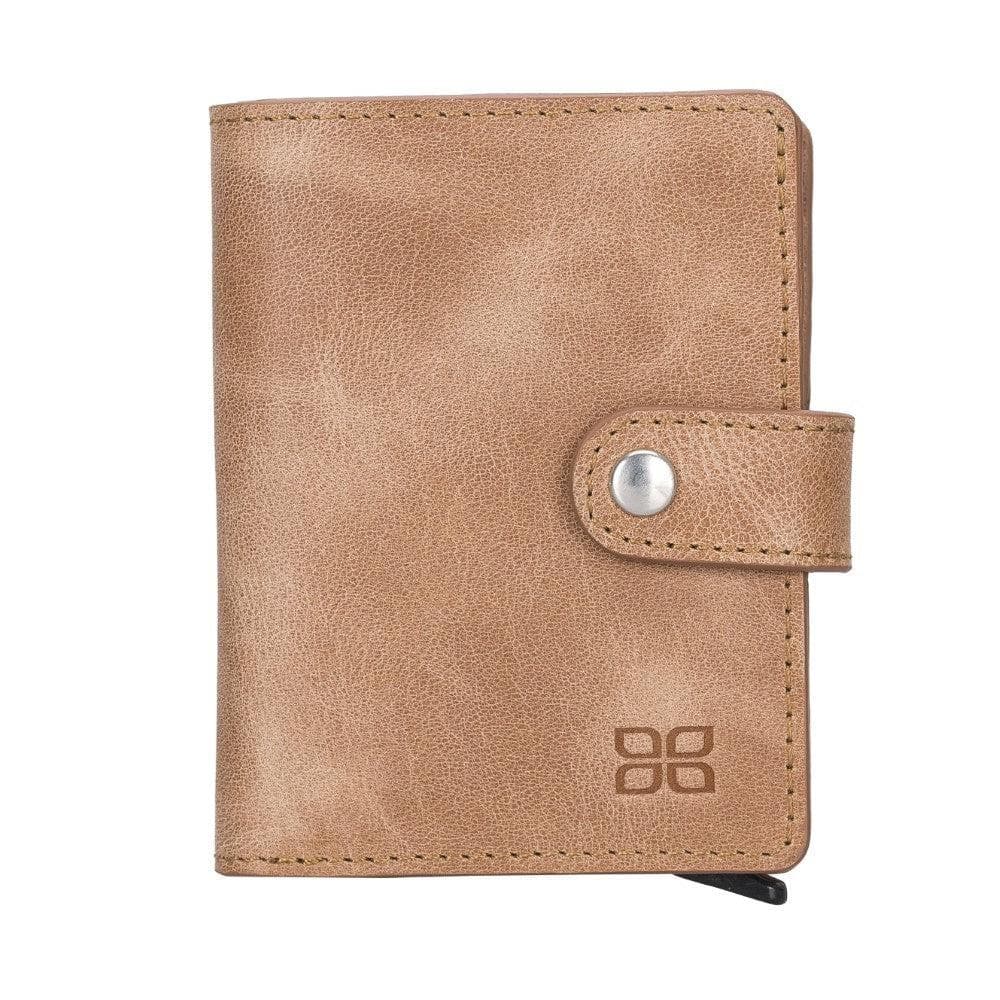 Bouletta Palermo Zip Mechanical Leather Card Holder TN10