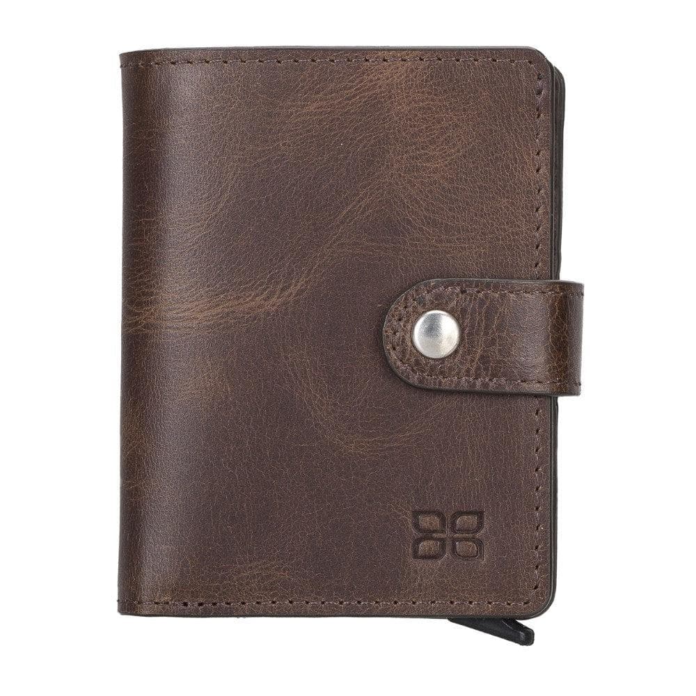 Bouletta Palermo Zip Mechanical Leather Card Holder TN3