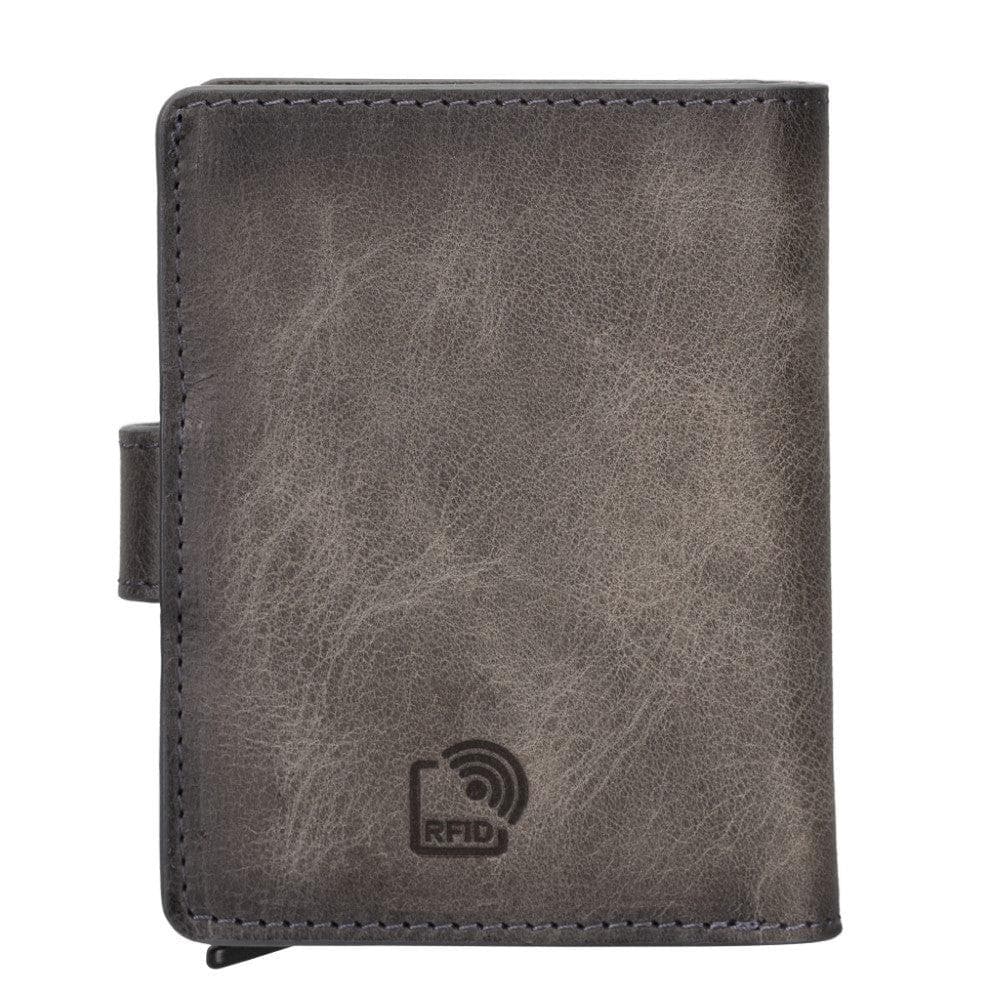 Bouletta Palermo Zip Mechanical Leather Card Holder