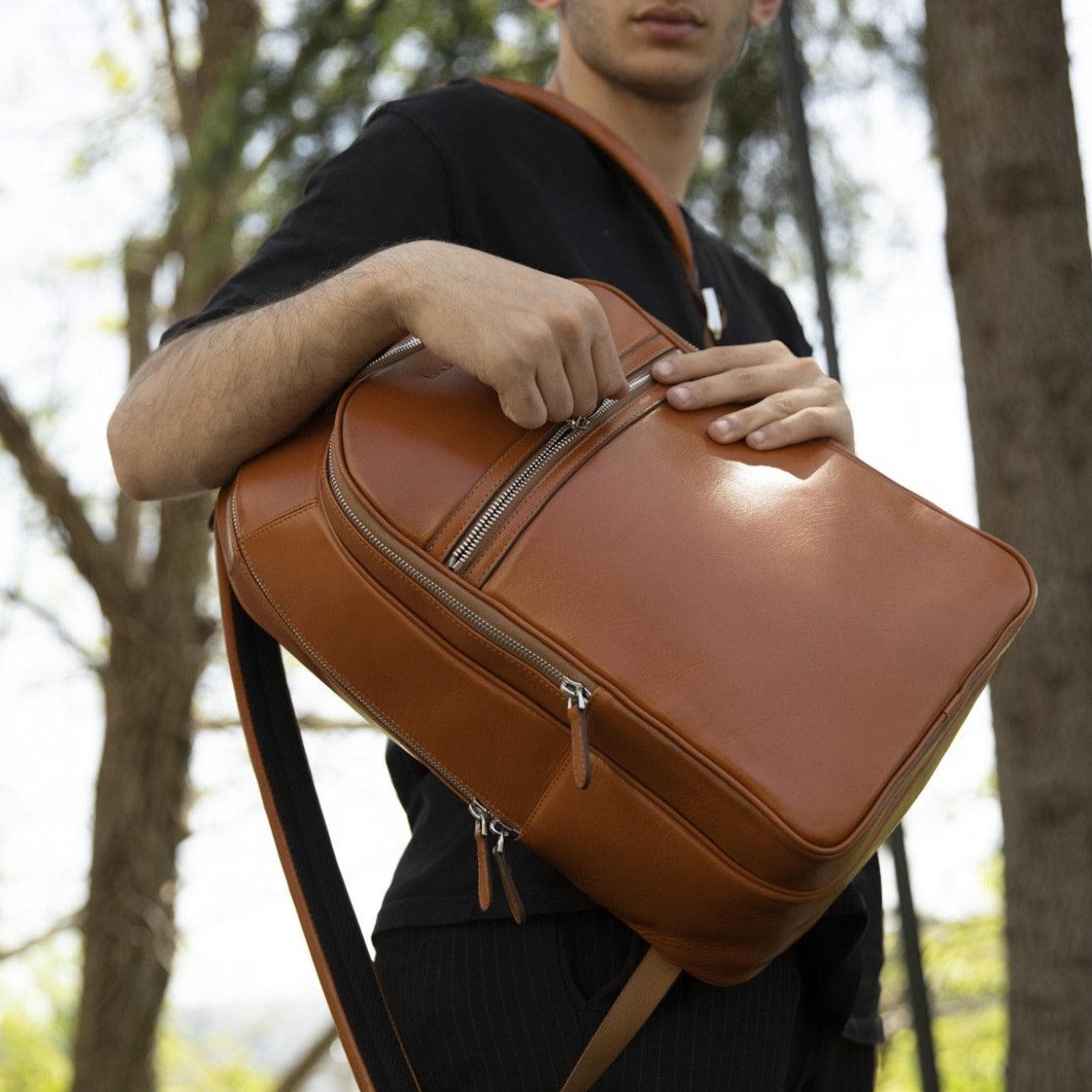 Bouletta Pella Genuine Leather Backpack & Rucksack - Handmade and Customizable