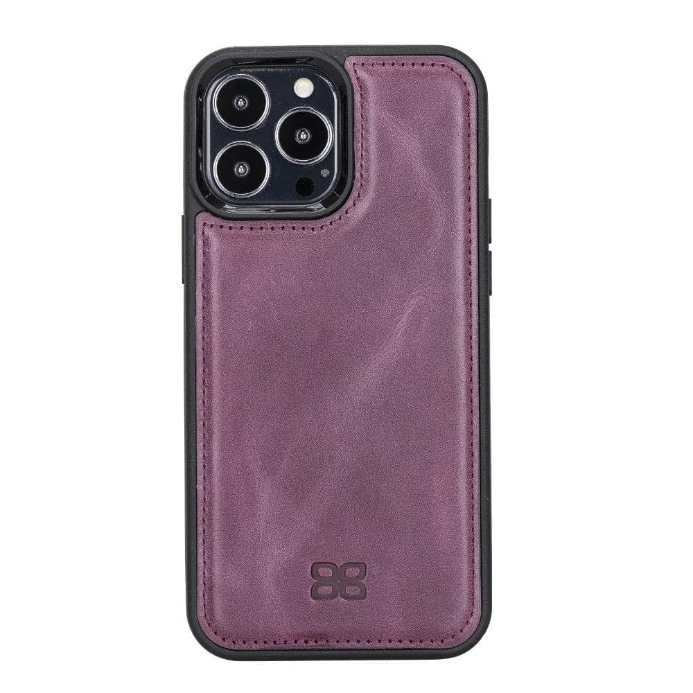 Bouletta Apple iPhone 13 Series Leather Case with Flexible Back Cover