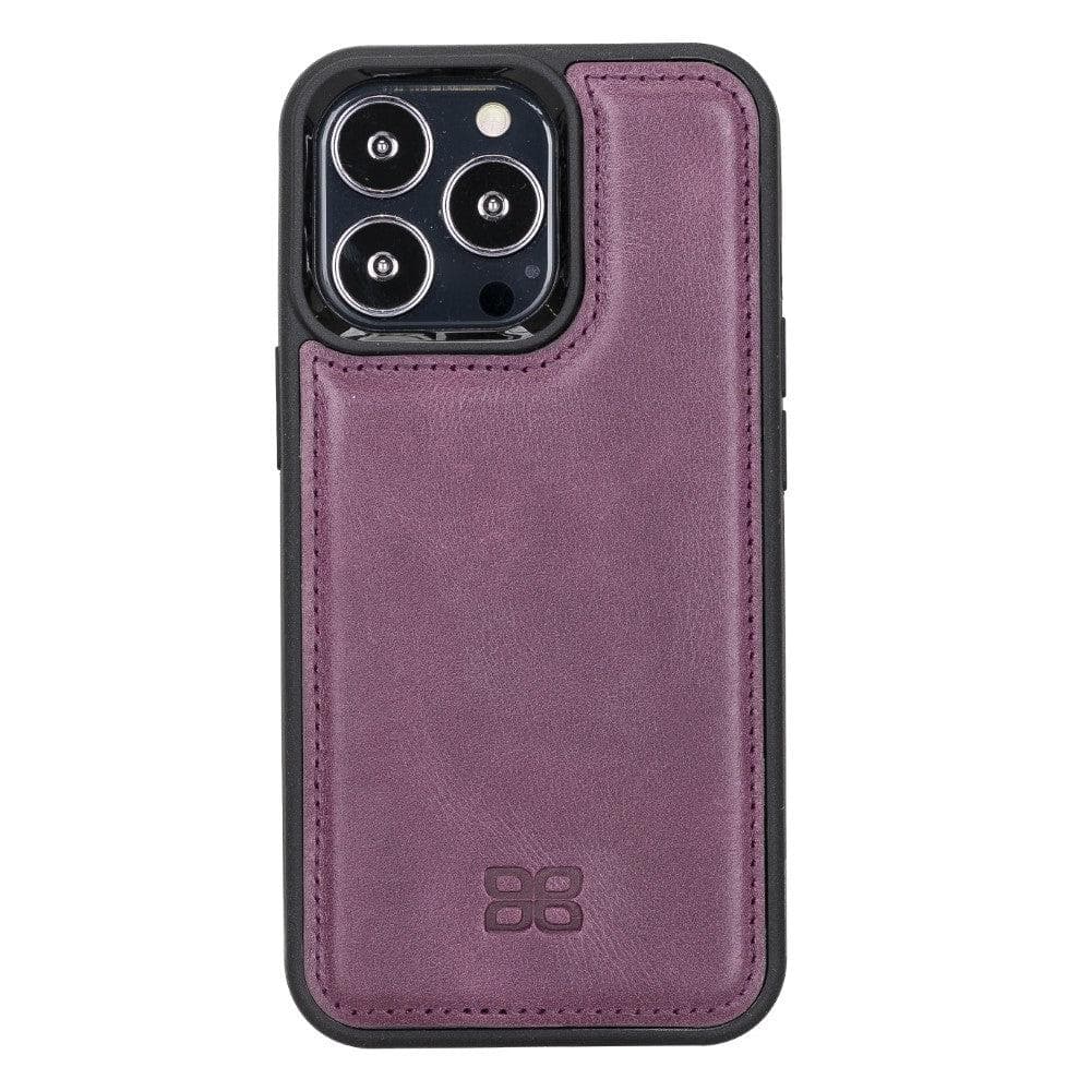 Bouletta Apple iPhone 13 Series Leather Case with Flexible Back Cover