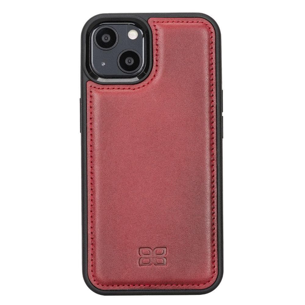 Bouletta Apple iPhone 13 Series Leather Case with Flexible Back Cover