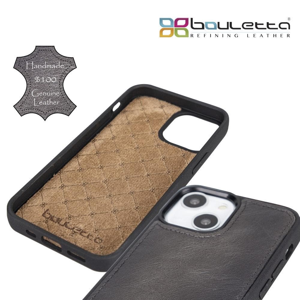 Bouletta Apple iPhone 13 Series Leather Case with Flexible Back Cover