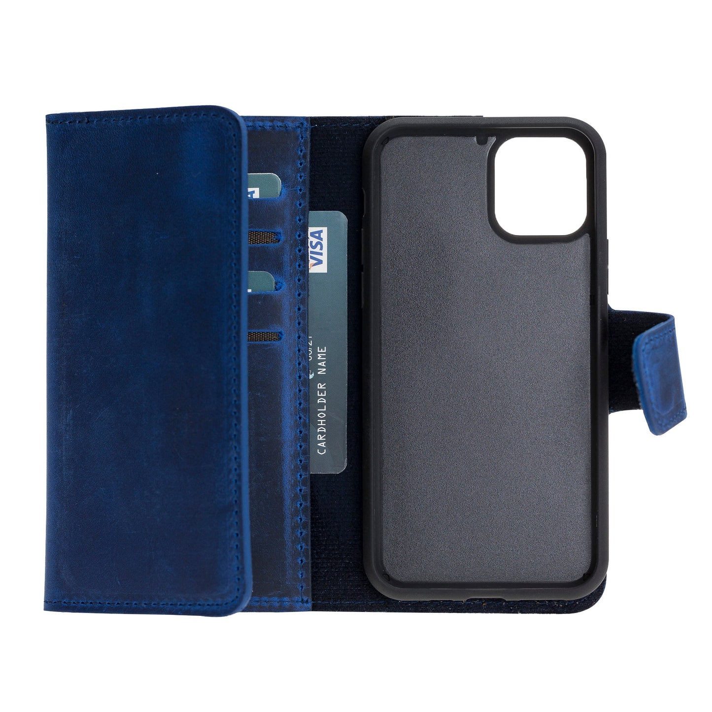 Santa iPhone 11 Pro Leather Detachable Wallet Case