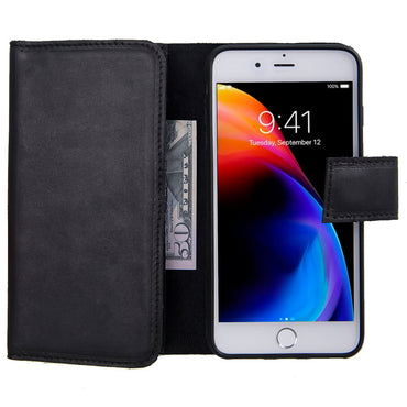 Santa iPhone SE / 8 / 7 Leather Detachable Wallet Case
