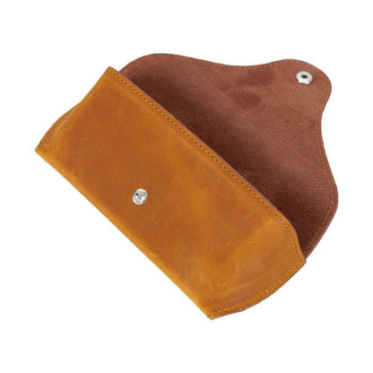 Roan Leather Glasses Case