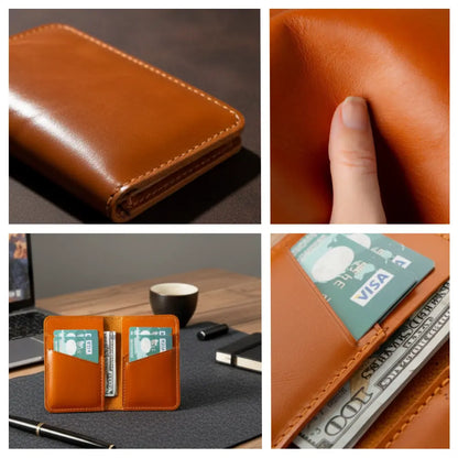Enrico Leather Card Holder