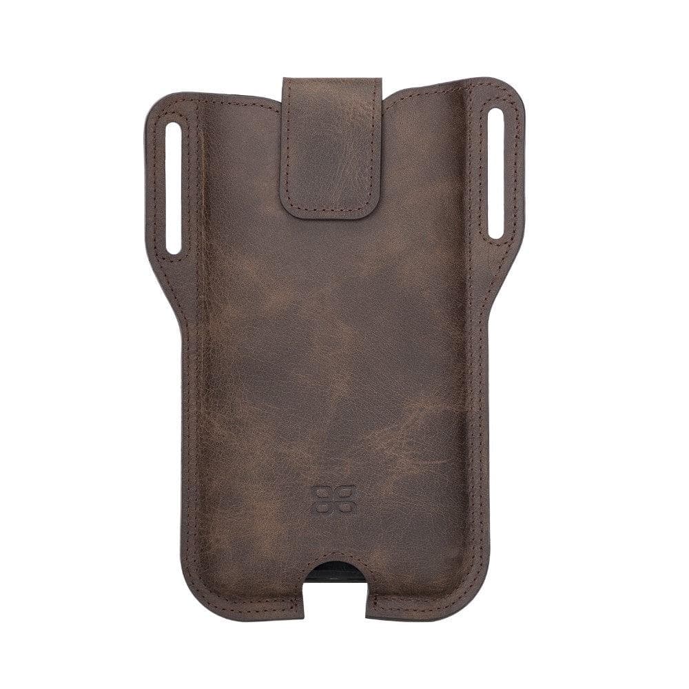 Bouletta Samsung Galaxy Note 10 Series Belt Clip Holster with Magnetic Closure Brown