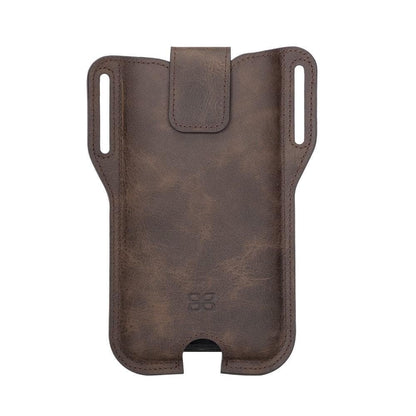 Bouletta Samsung Galaxy Note 10 Series Belt Clip Holster with Magnetic Closure Brown