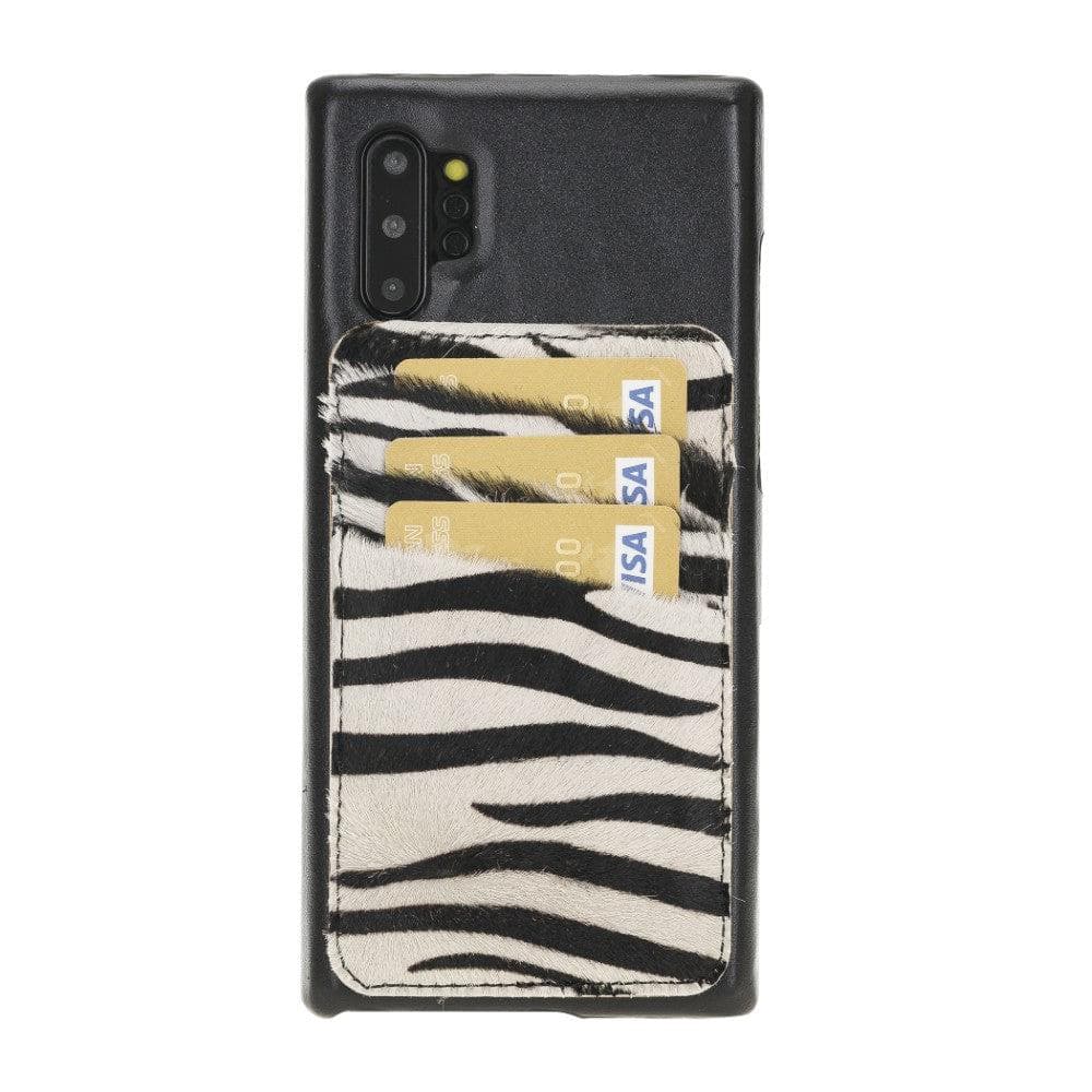 Bouletta Samsung Galaxy Note 10 Series Ultimate Jacket Cases with Detachable Card Holder Zebra