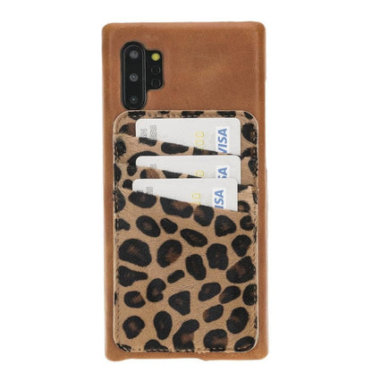 Bouletta Samsung Galaxy Note 10 Series Ultimate Jacket Cases with Detachable Card Holder Leopard