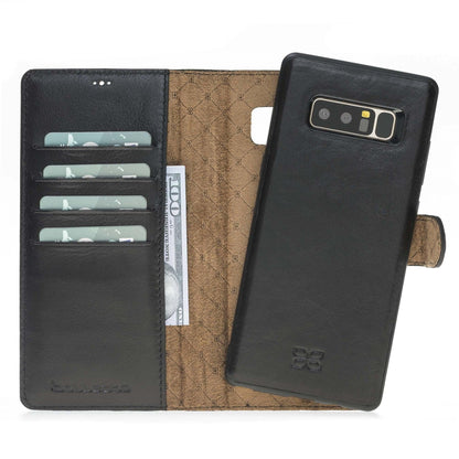 Bouletta Samsung Galaxy Note 8 Leather Wallet Case Samsung Note 8 / Black