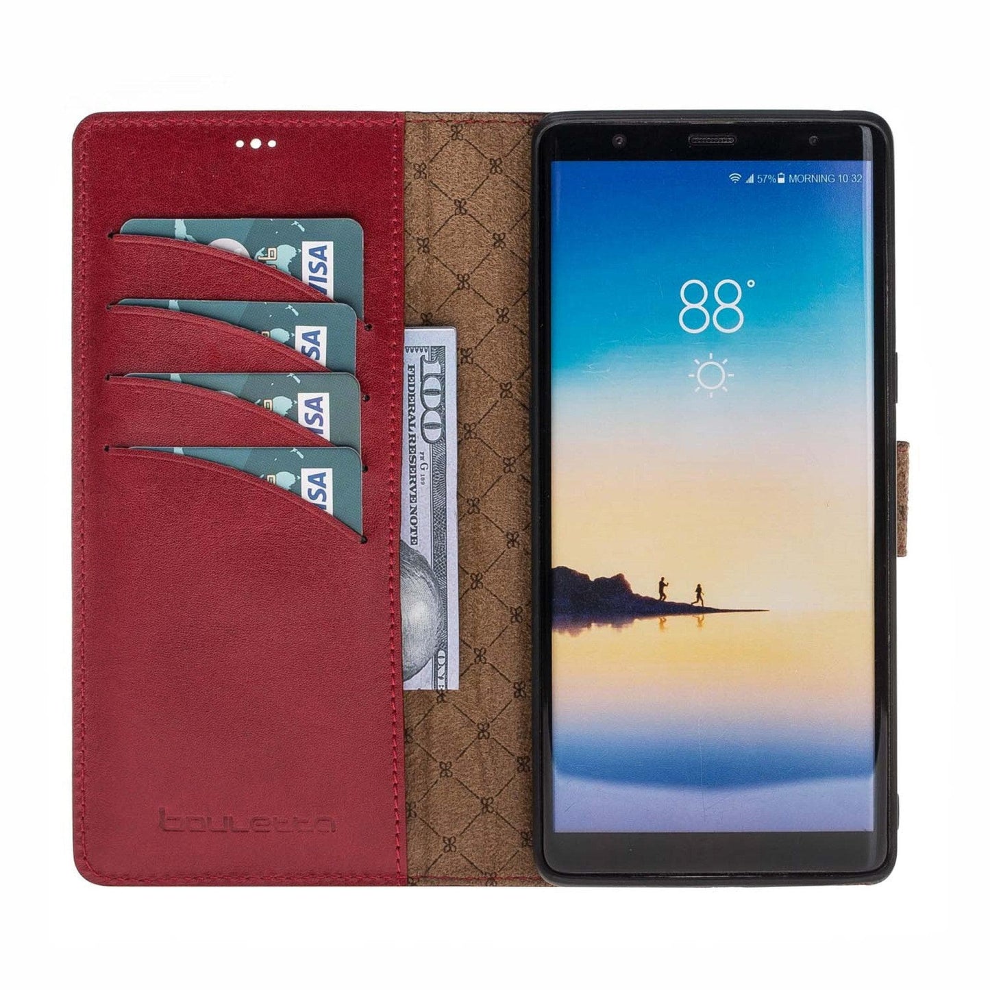 Bouletta Samsung Galaxy Note 8 Series Leather Wallet Case