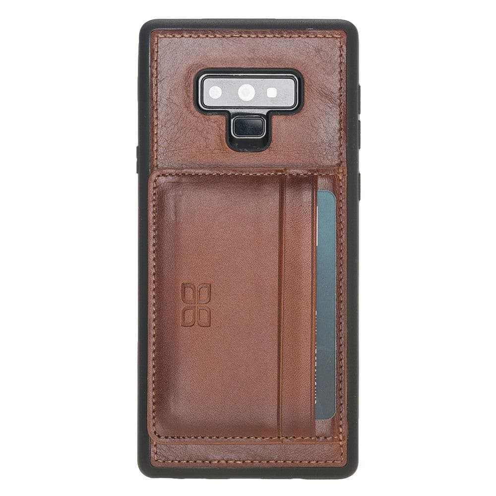 Bouletta Samsung Galaxy Note 9 Series Flexible Leather Back Cover with Stand Samsung Galaxy Note 9 / Tan