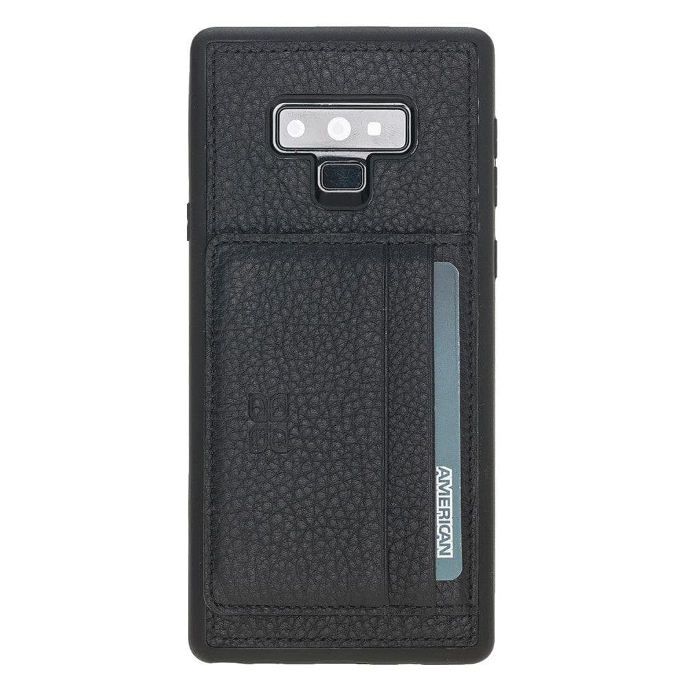 Bouletta Samsung Galaxy Note 9 Series Flexible Leather Back Cover with Stand Samsung Galaxy Note 9 / Black