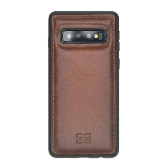 Bouletta Samsung Galaxy S10 Series Leather Flex Cover Case Samsung Galaxy S10 / Rustic Tan