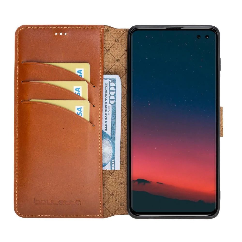 Bouletta Samsung Galaxy S10 Series  Leather Wallet Cover Folio Case