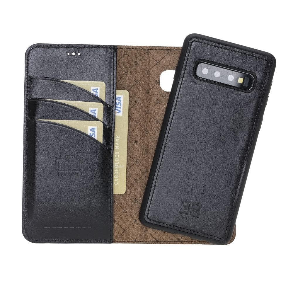 Bouletta Samsung Galaxy S10 Series Magnetic Detachble Leather Wallet Case Cover