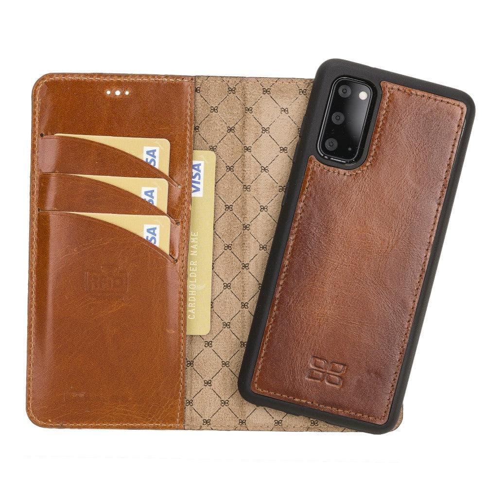 Bouletta Samsung Galaxy S20 Series Leather Magnetic Detachable Leather Wallet Case