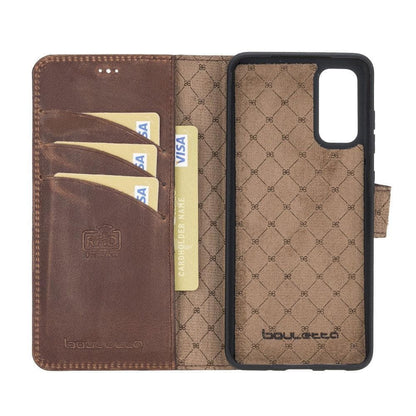 Bouletta Samsung Galaxy S20 Series Leather Magnetic Detachable Leather Wallet Case Samsung S20 / g2