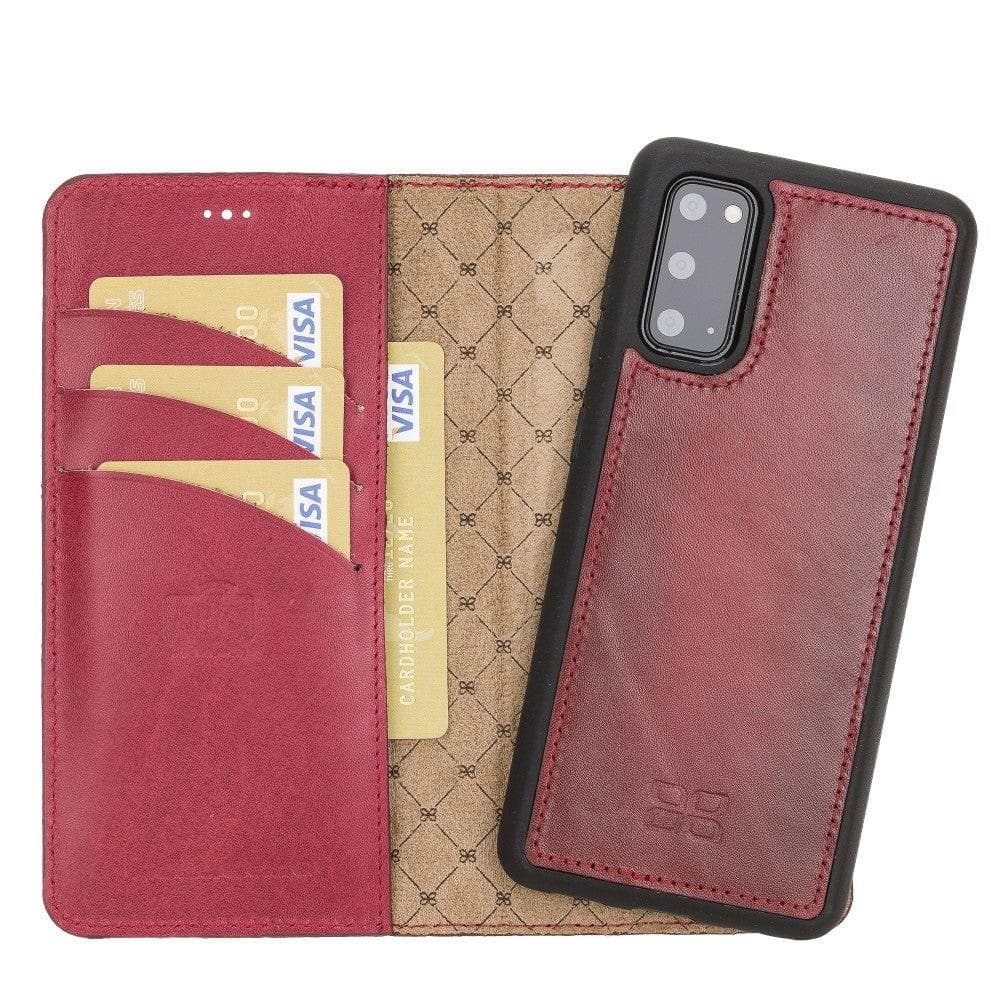 Bouletta Samsung Galaxy S20 Series Leather Magnetic Detachable Leather Wallet Case Samsung S20 / v4ef