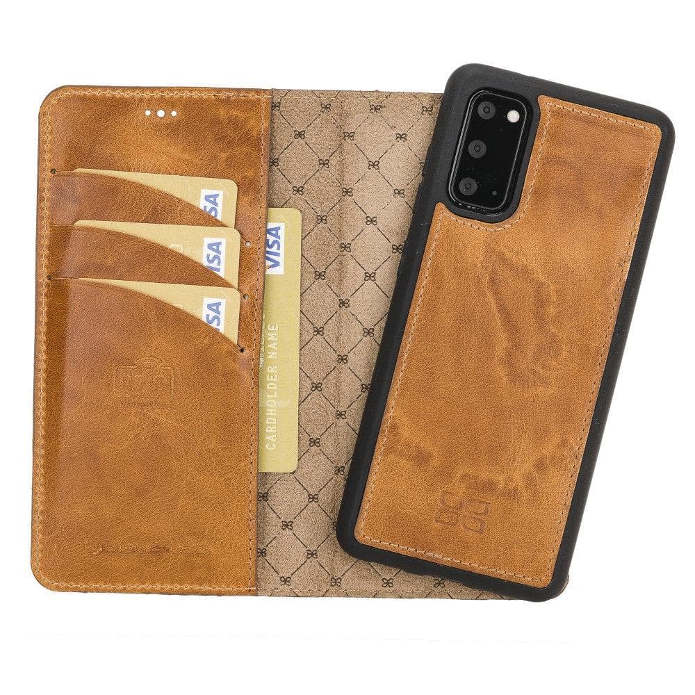 Bouletta Samsung Galaxy S20 Series Leather Magnetic Detachable Leather Wallet Case