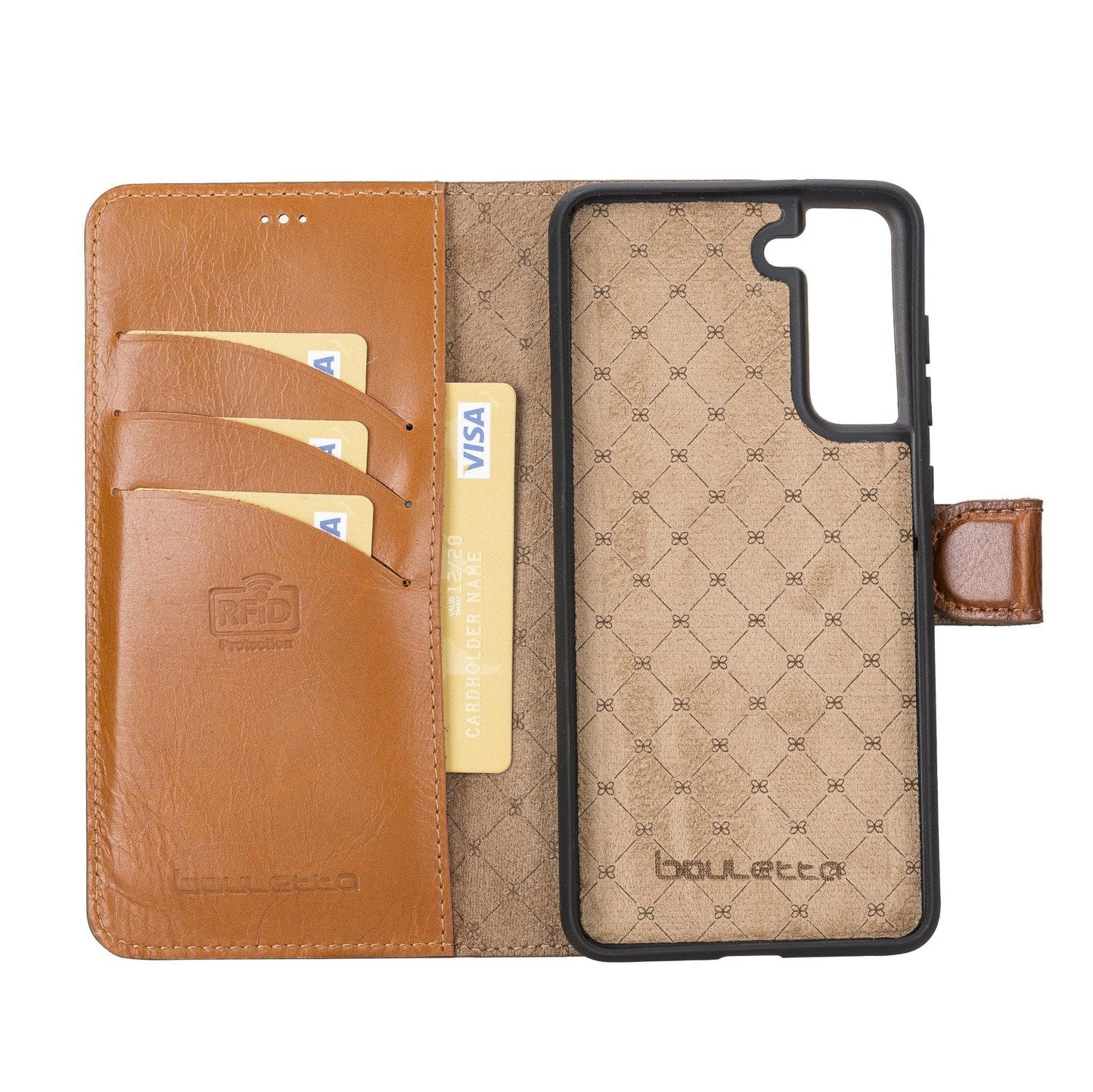 Bouletta Samsung Galaxy S21 FE (Fan Edition) Detachble Leather Wallet Case