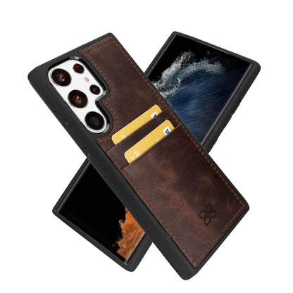 Bouletta Samsung Galaxy S23 Series Leather Case with Card Holder - FXCP