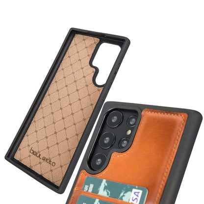 Bouletta Samsung Galaxy S23 Series Leather Case with Card Holder - FXCP