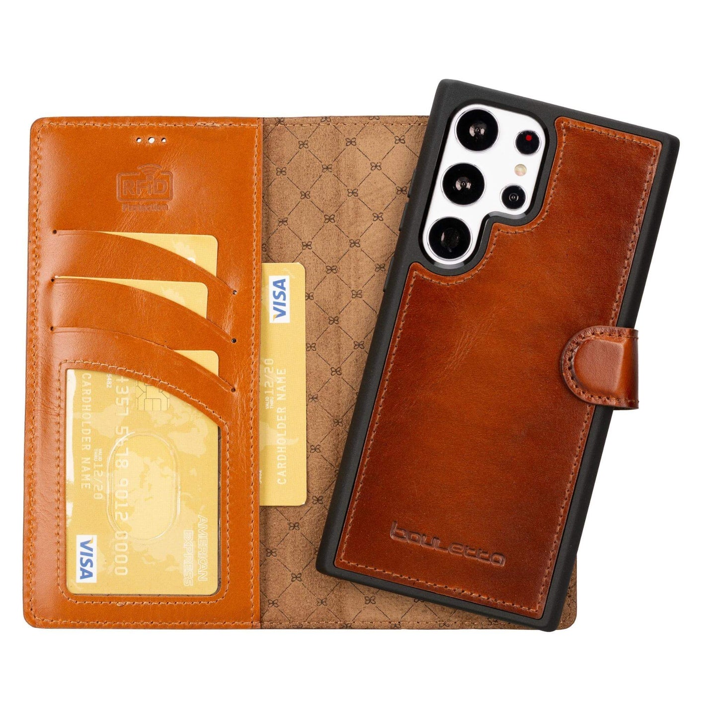 Bouletta Samsung Galaxy S23 Series Leather Wallet Cases - MW