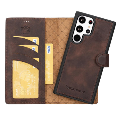 Bouletta Samsung Galaxy S23 Series Leather Wallet Cases - MW