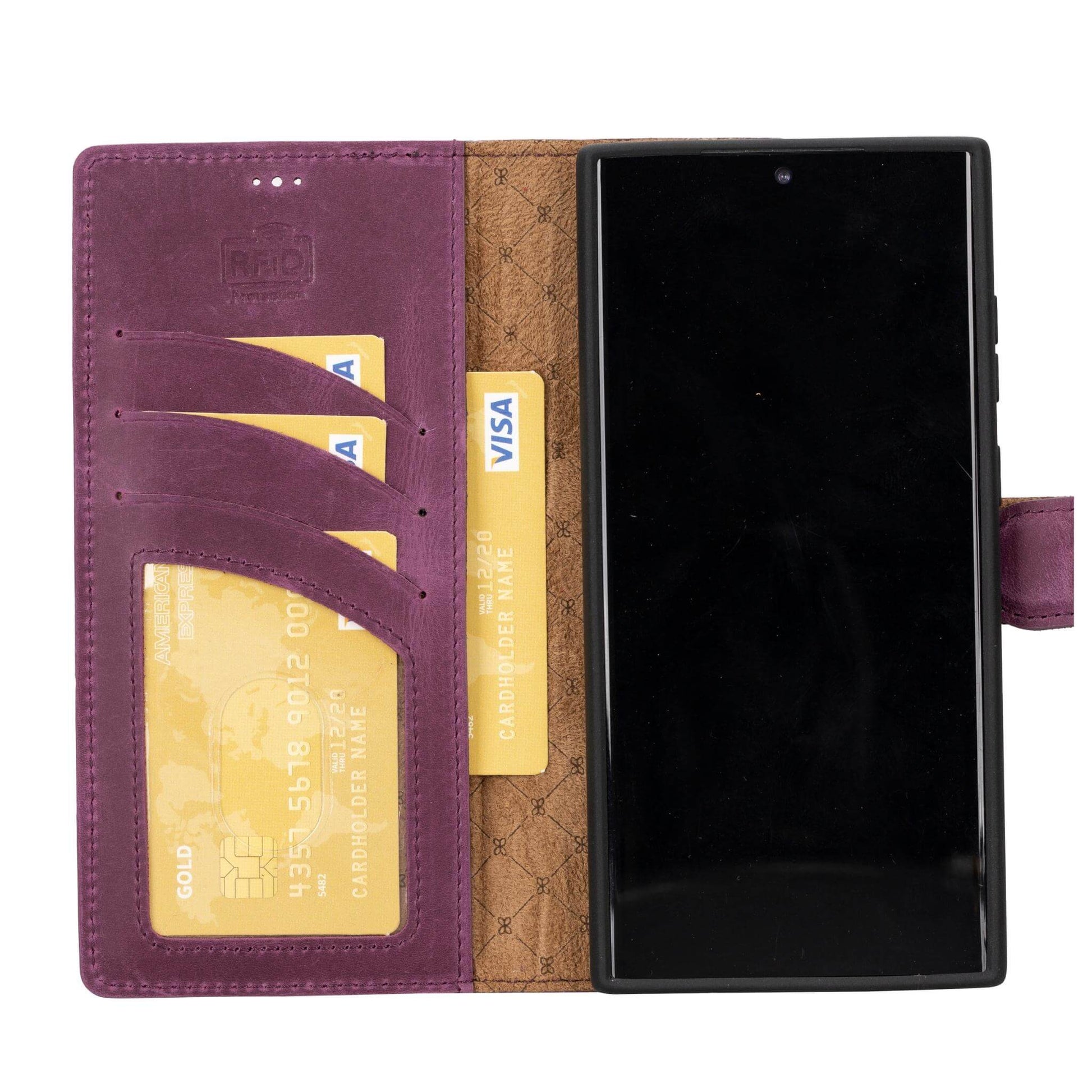 Bouletta Samsung Galaxy S23 Series Leather Wallet Cases - MW