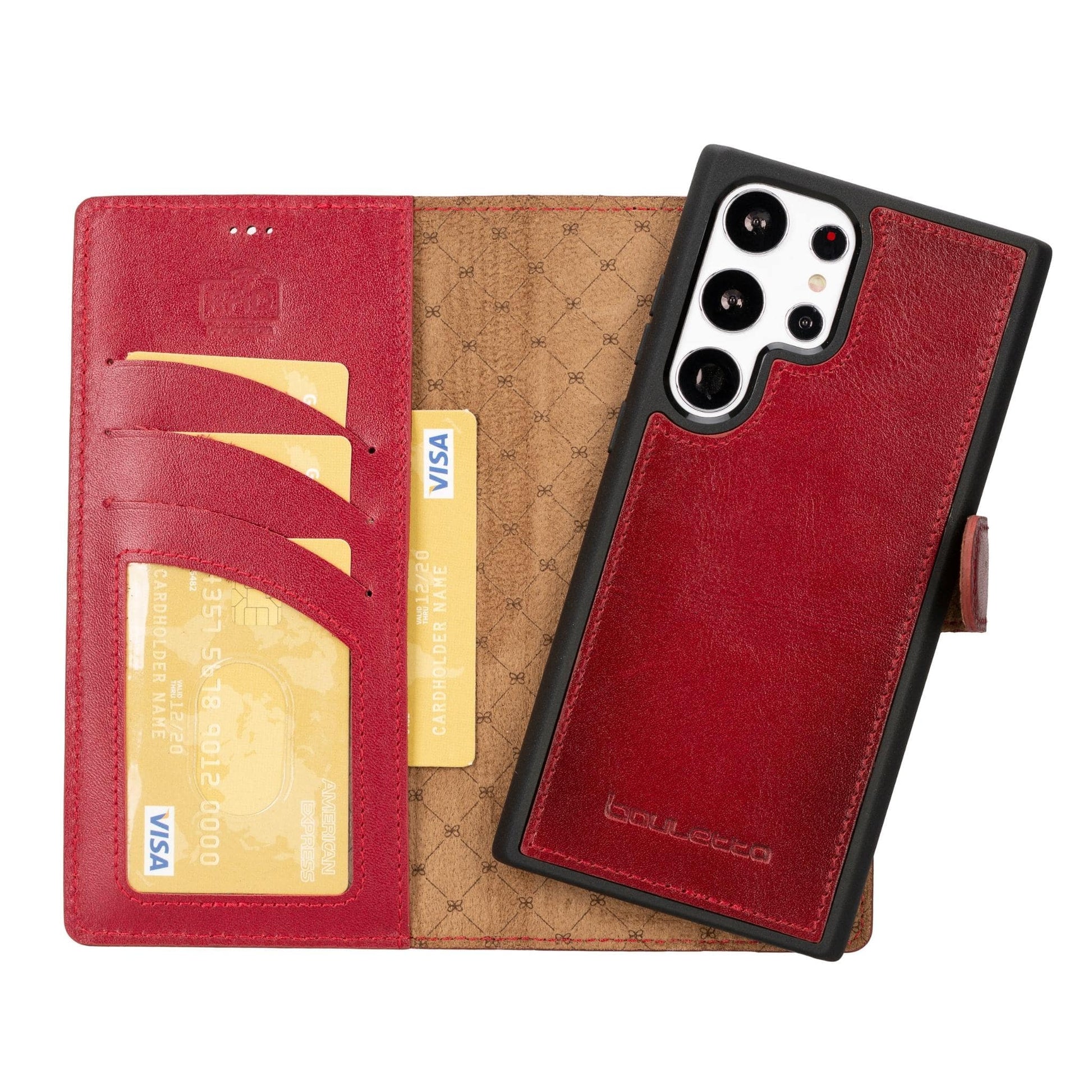 Bouletta Samsung Galaxy S23 Series Leather Wallet Cases - MW