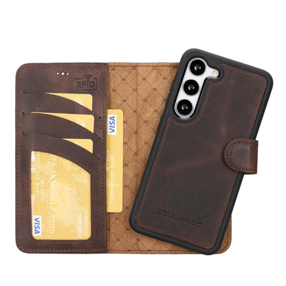 Bouletta Samsung Galaxy S23 Series Leather Wallet Cases - MW