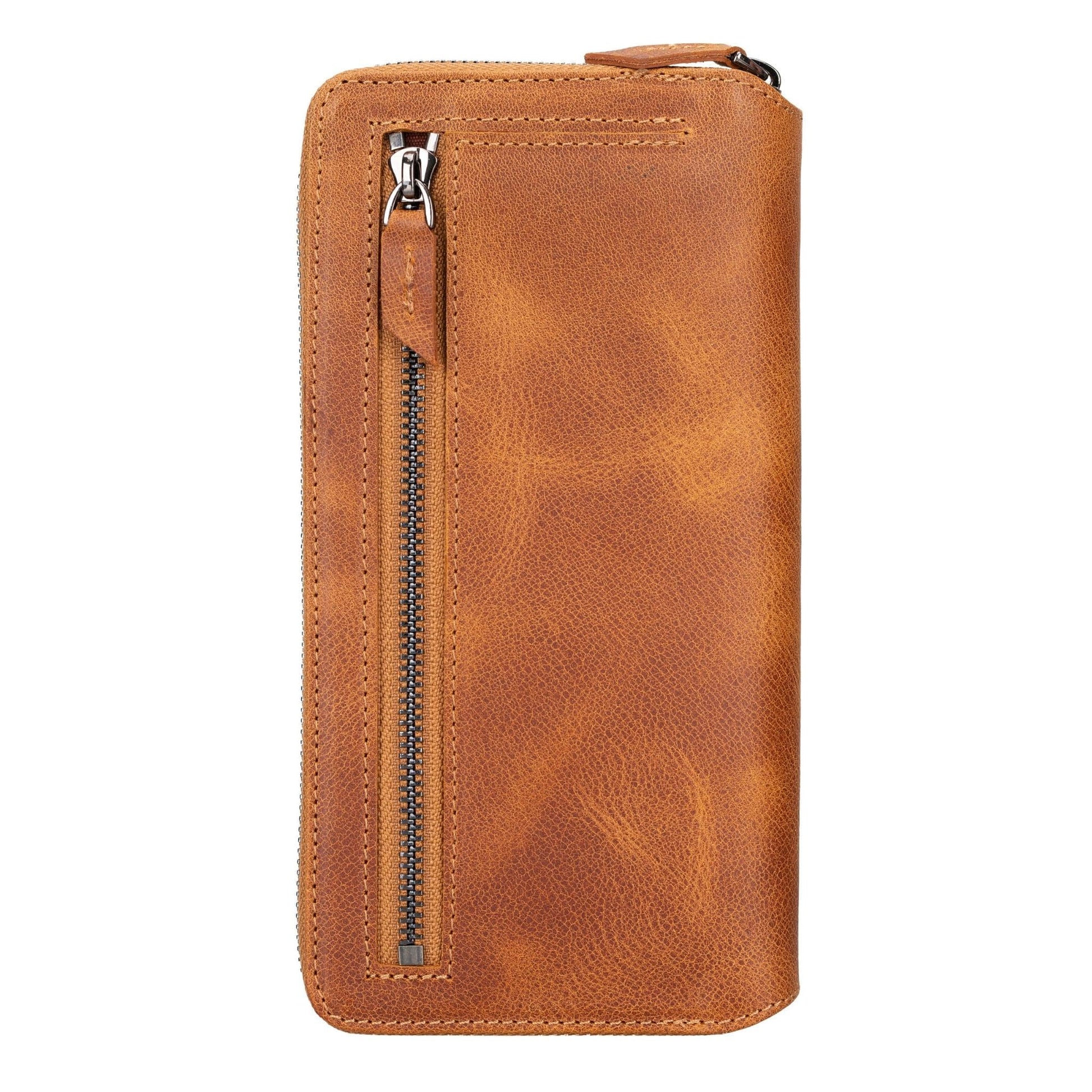 Bouletta Samsung Galaxy S23 Series Zippered Leather Wallet Cases - PMW