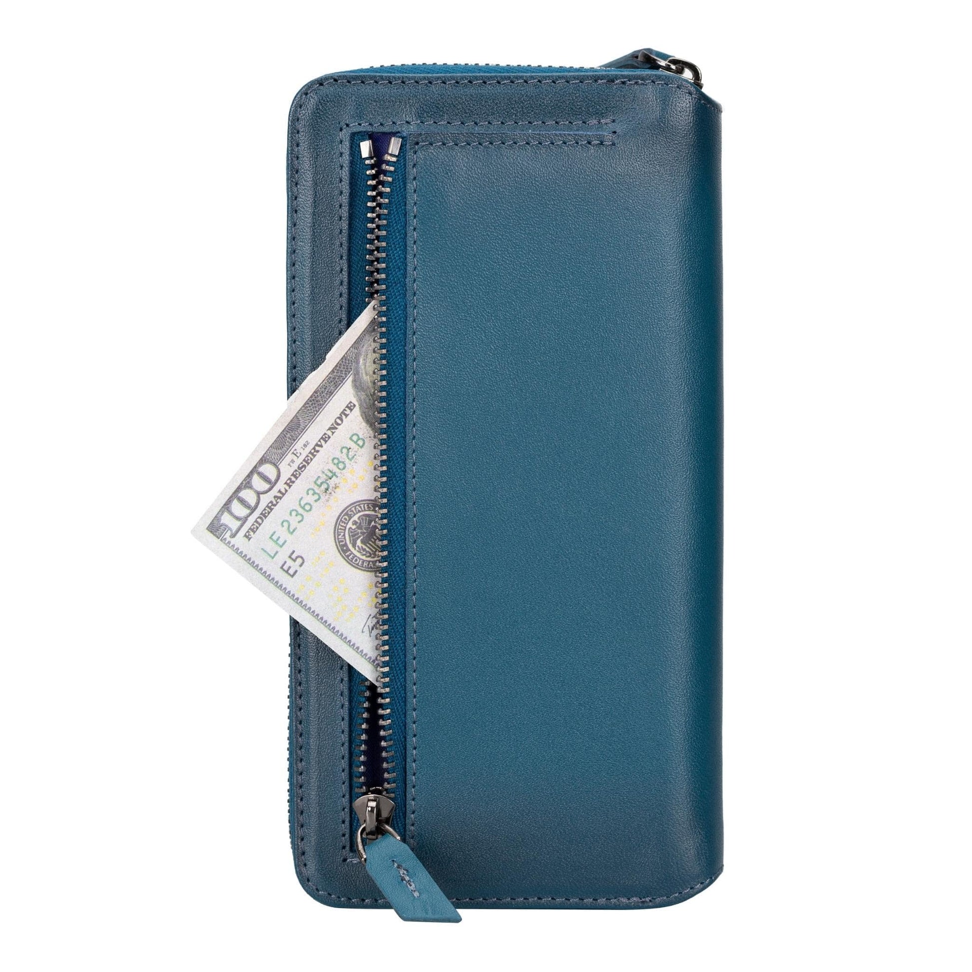 Bouletta Samsung Galaxy S23 Series Zippered Leather Wallet Cases - PMW