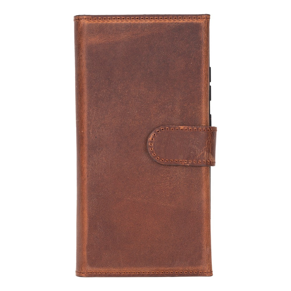 Santa Samsung Galaxy S25 Ultra Leather Detachable Wallet Case