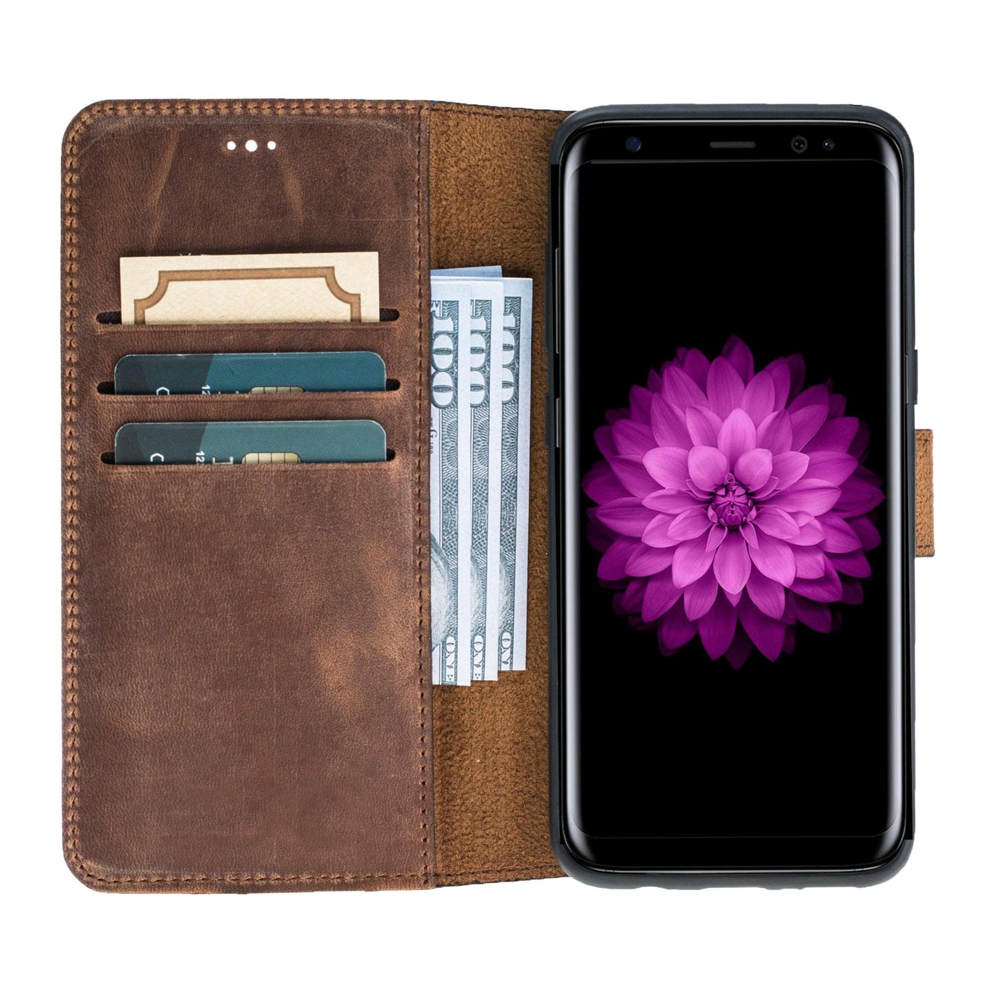 Bouletta Samsung Galaxy S8 Series Leather Detachble Magic Wallet Case - MW