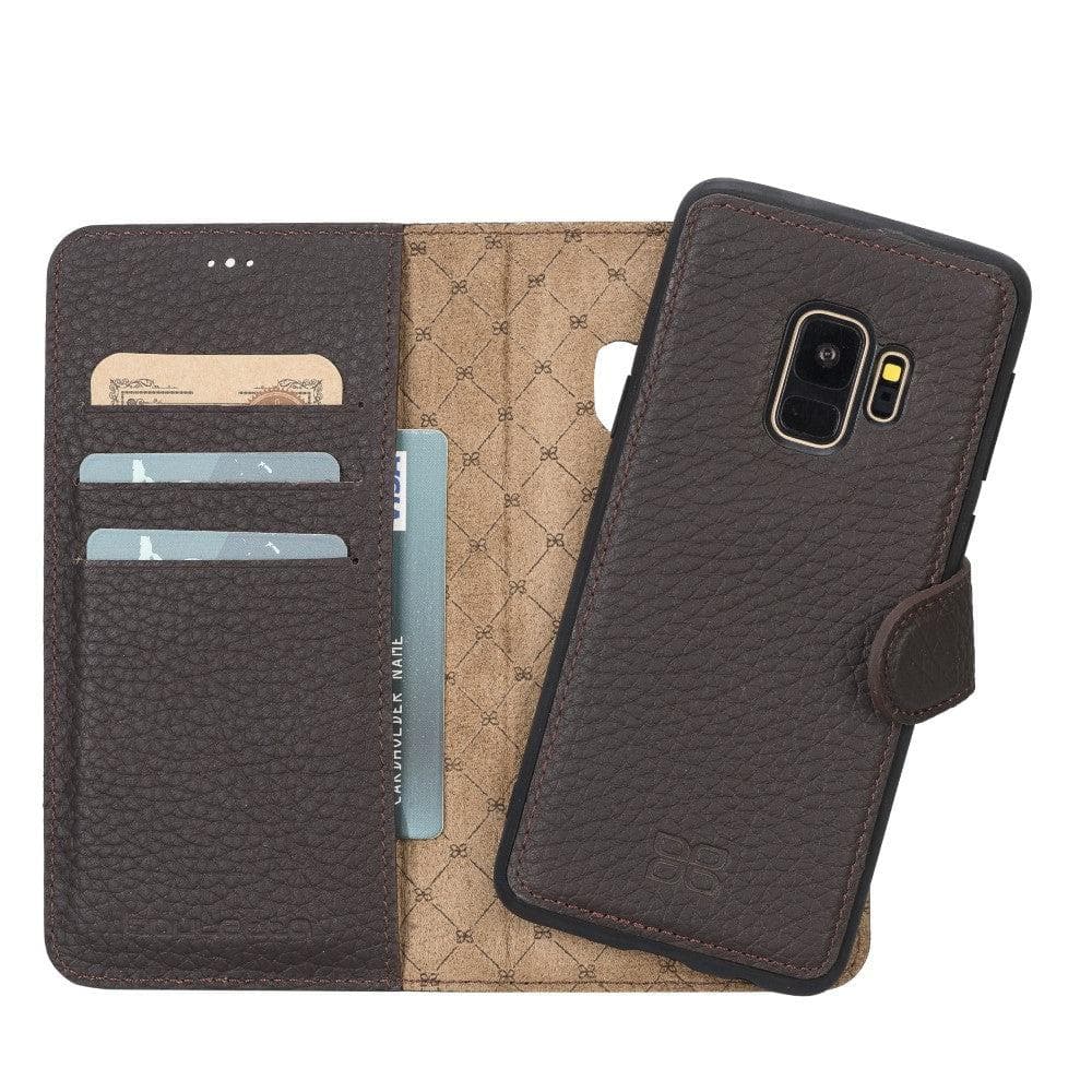 Bouletta Samsung Galaxy S9 Series Leather Detachble Magic Wallet Case - MW Samsung S9 / Flother Brown