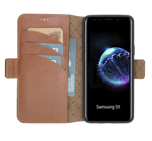 Bouletta Samsung Galaxy S9 Series Leather Wallet Folio Case Samsung S9 / RST2EF