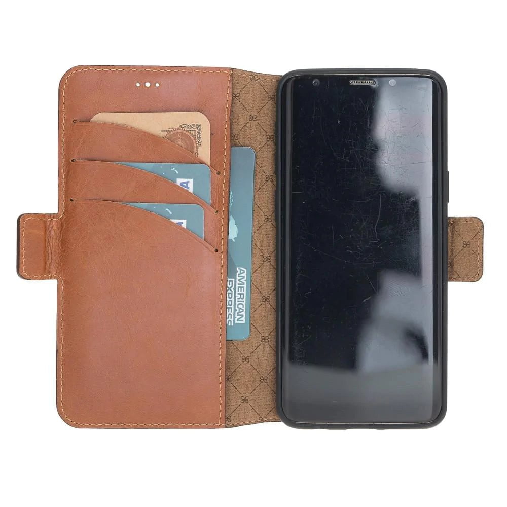 Bouletta Samsung Galaxy S9 Series Leather Wallet Folio Case Samsung S9 / RST2