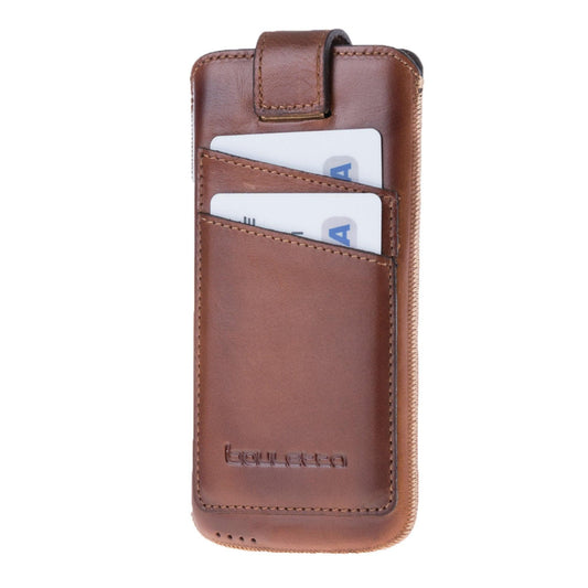 Bouletta Samsung Galaxy Series Multi Leather Case with Card Holders | S22, S21, S20, S10, Note 20, Note 10 Tan