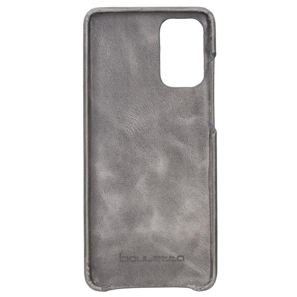 Bouletta Samsung S20 Series Fully Covering Leather Back Cover Case